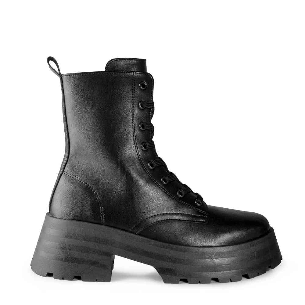 Altercore - Corbin Bottes de plate-forme - Noir
